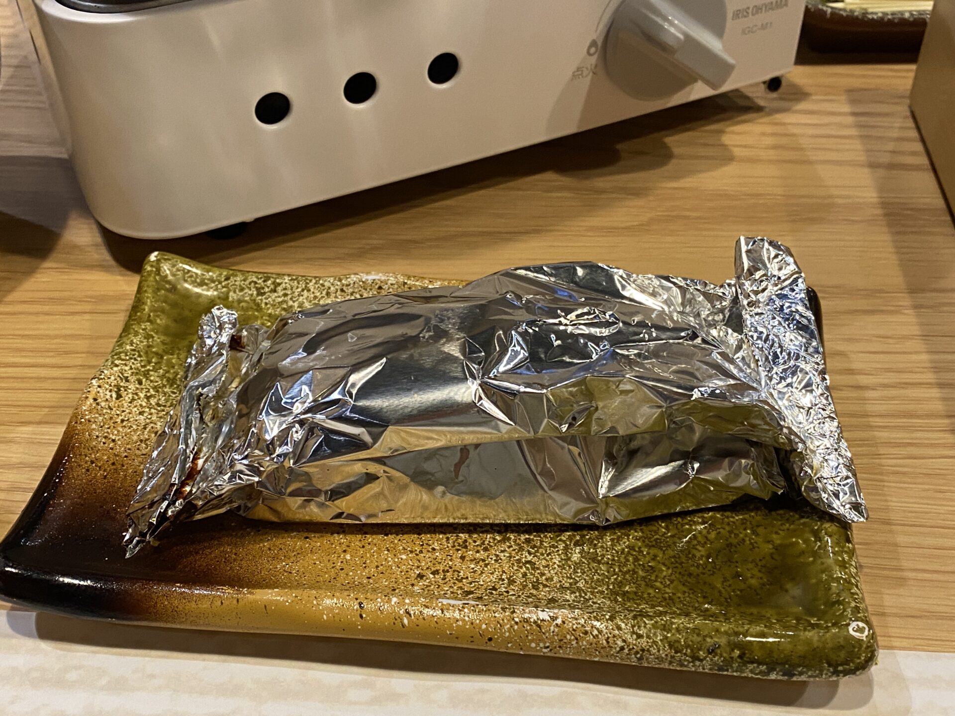 国産牡蠣の味噌バター焼き（ホイル包み）